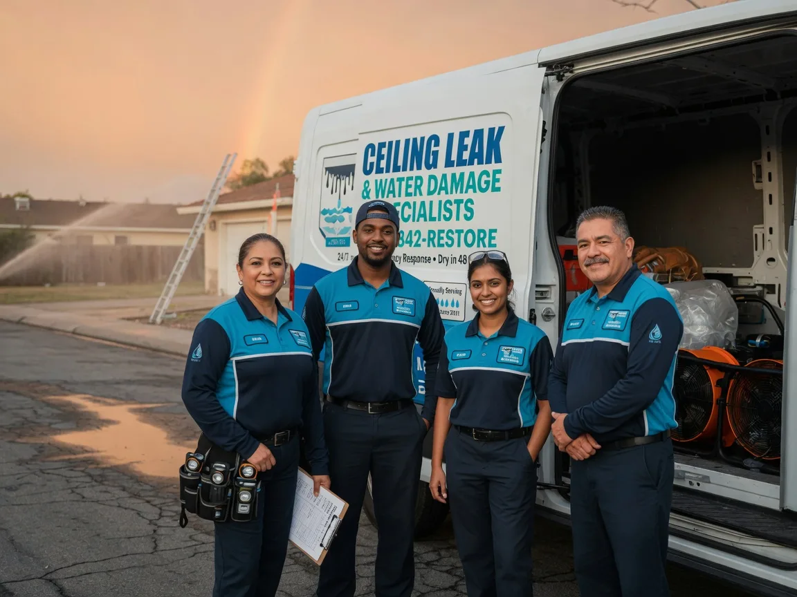 Ceiling Leak Cleanup company in Pontotoc, MS