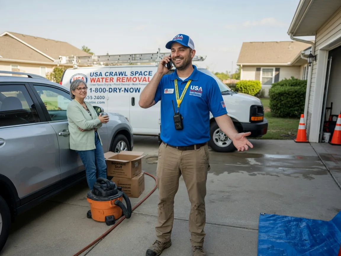 Crawl Space Water Removal Pontotoc, MS FAQs